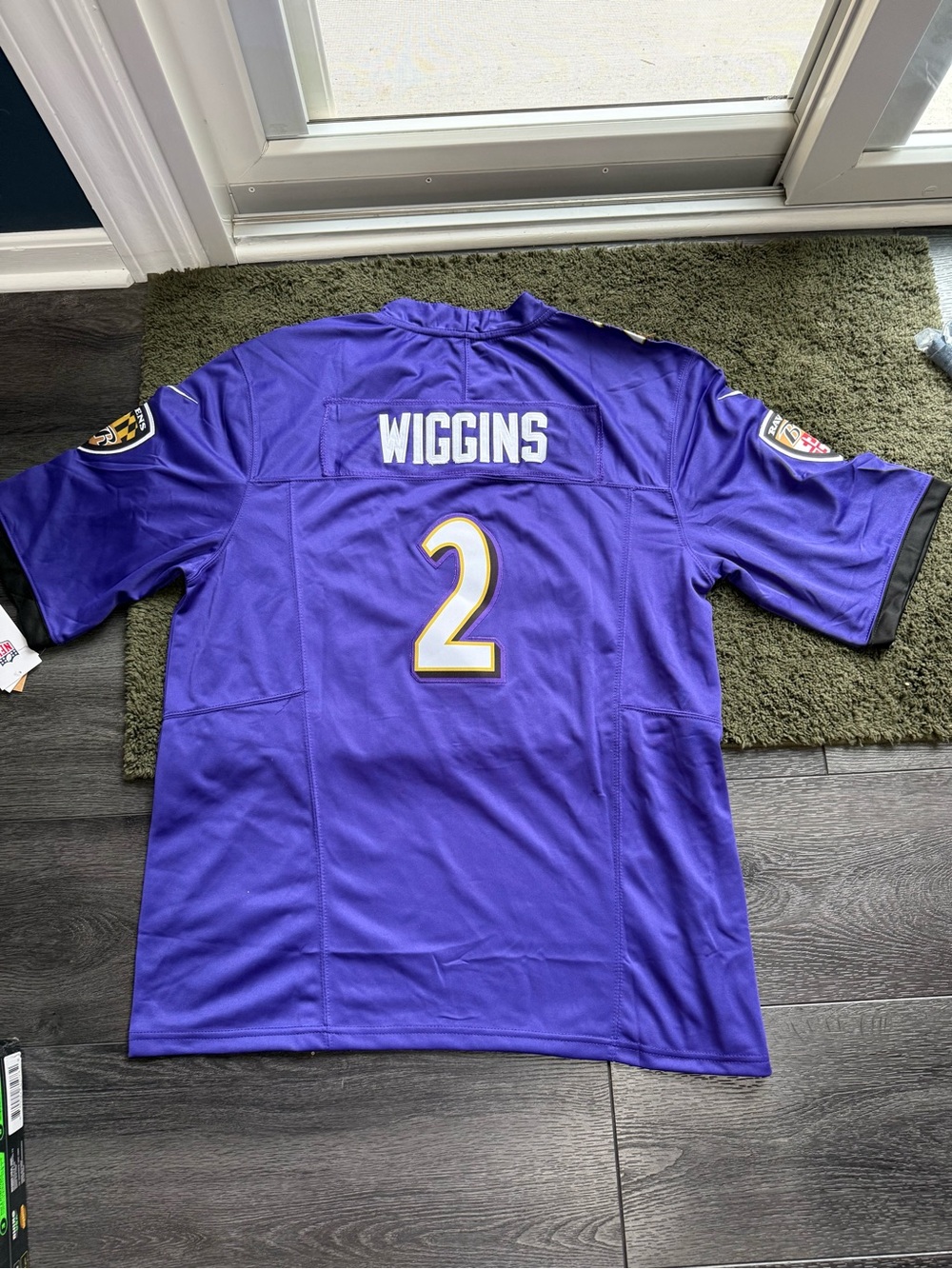 NFL Ravens Jersey -Wiggins -XXL